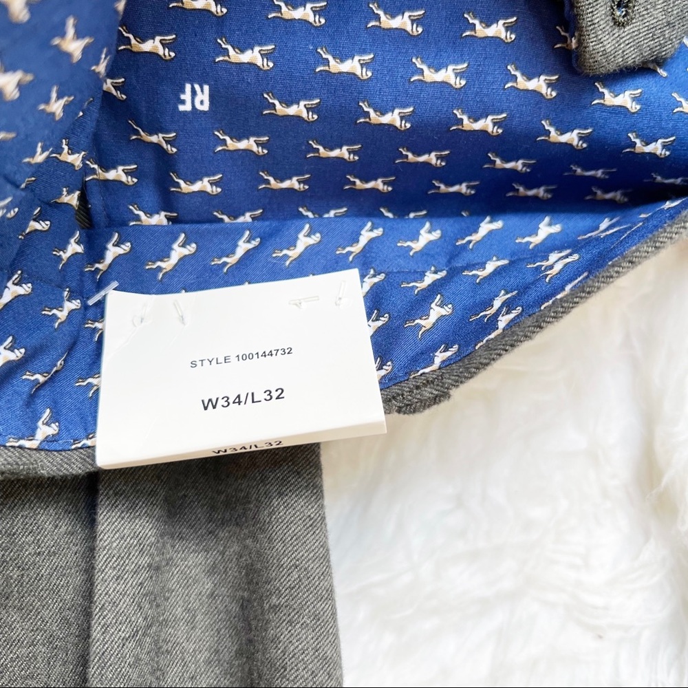 NWT BROOKS BROTHERS Red Fleece men’s pants size 34 x 32 MSRP $140 - Picture 7 of 7